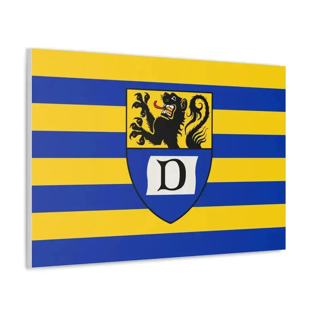Flag of Dueren Germany - Canvas Wall Art - The Sticker Space