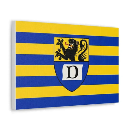 Flag of Dueren Germany - Canvas Wall Art - The Sticker Space