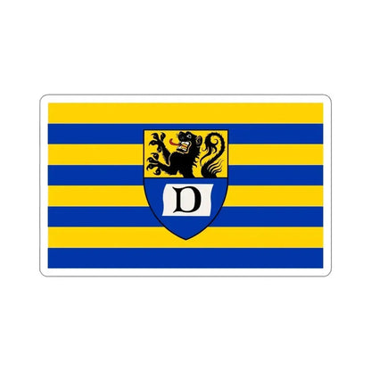 Flag of Dueren Germany STICKER Vinyl Die-Cut Decal 4 Inch - The Sticker Space