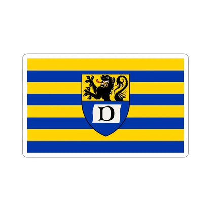 Flag of Dueren Germany STICKER Vinyl Die-Cut Decal 4 Inch - The Sticker Space