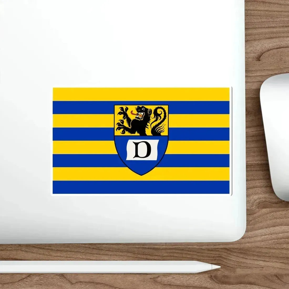 Flag of Dueren Germany STICKER Vinyl Die-Cut Decal - The Sticker Space