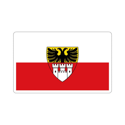 Flag of Duisburg mit Wappen Germany STICKER Vinyl Die-Cut Decal-4 Inch-The Sticker Space