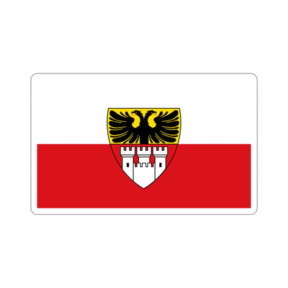 Flag of Duisburg mit Wappen Germany STICKER Vinyl Die-Cut Decal-5 Inch-The Sticker Space