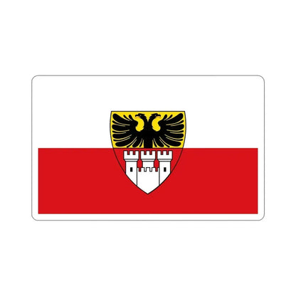 Flag of Duisburg mit Wappen Germany STICKER Vinyl Die-Cut Decal 5 Inch - The Sticker Space