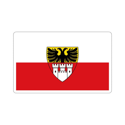 Flag of Duisburg mit Wappen Germany STICKER Vinyl Die-Cut Decal-6 Inch-The Sticker Space