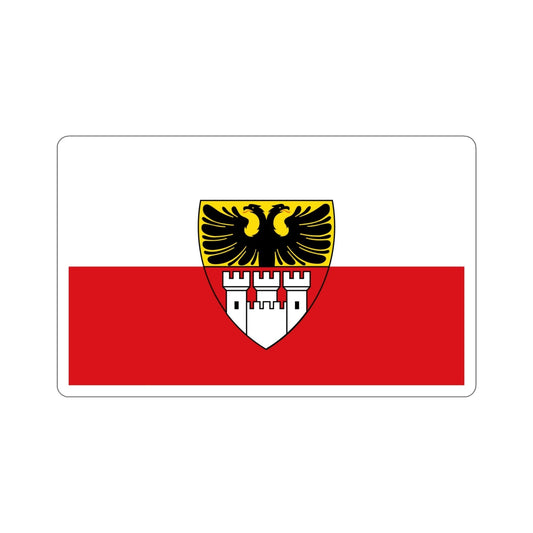 Flag of Duisburg mit Wappen Germany STICKER Vinyl Die-Cut Decal-6 Inch-The Sticker Space