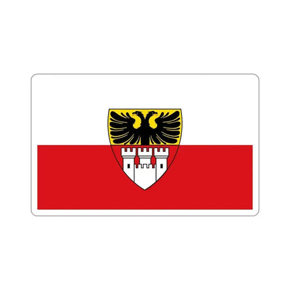 Flag of Duisburg mit Wappen Germany STICKER Vinyl Die-Cut Decal 6 Inch - The Sticker Space