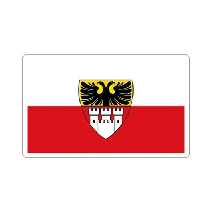 Flag of Duisburg mit Wappen Germany STICKER Vinyl Die-Cut Decal 6 Inch - The Sticker Space