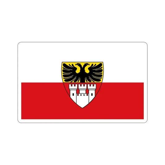 Flag of Duisburg mit Wappen Germany STICKER Vinyl Die-Cut Decal 6 Inch - The Sticker Space