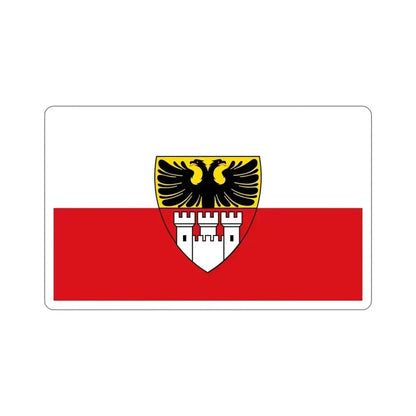 Flag of Duisburg mit Wappen Germany STICKER Vinyl Die-Cut Decal - The Sticker Space