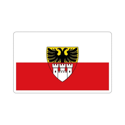 Flag of Duisburg mit Wappen Germany STICKER Vinyl Die-Cut Decal - The Sticker Space