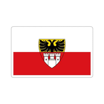 Flag of Duisburg mit Wappen Germany STICKER Vinyl Die-Cut Decal - The Sticker Space