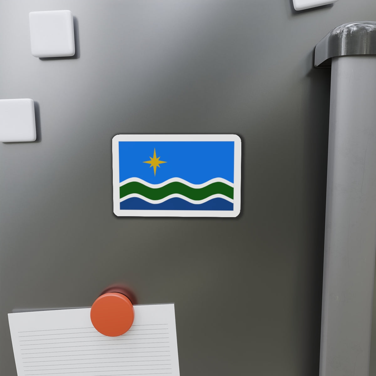 Flag of Duluth Minnesota - Die-Cut Magnet-The Sticker Space