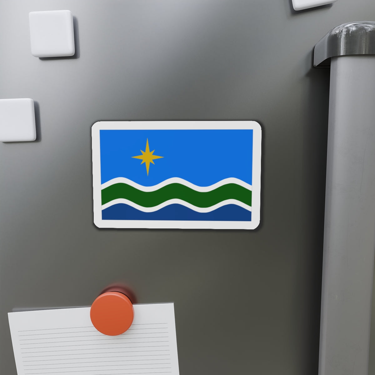 Flag of Duluth Minnesota - Die-Cut Magnet-The Sticker Space