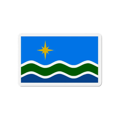 Flag of Duluth Minnesota - Refrigerator Magnet 4 Inch - The Sticker Space