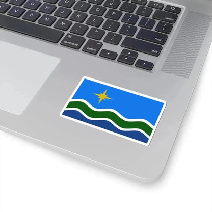 Flag of Duluth Minnesota (United States) STICKER Vinyl Kiss-Cut Decal - The Sticker Space