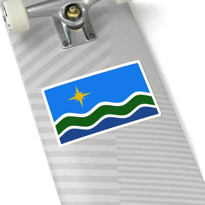 Flag of Duluth Minnesota (United States) STICKER Vinyl Kiss-Cut Decal - The Sticker Space