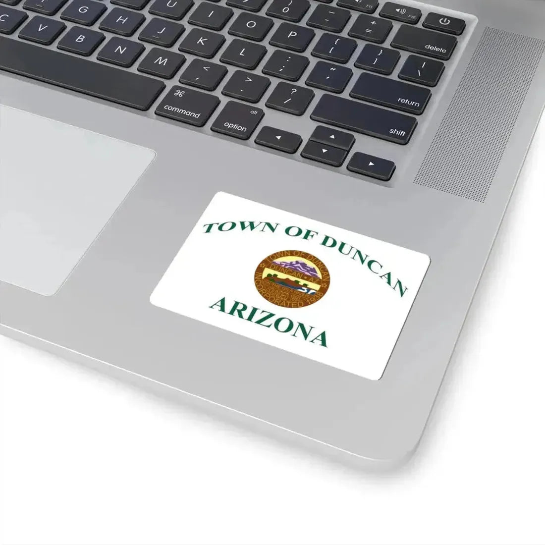 Flag of Duncan Arizona (United States) STICKER Vinyl Kiss-Cut Decal - The Sticker Space