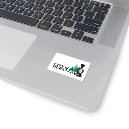 Flag of Durango Colorado (United States) STICKER Vinyl Kiss-Cut Decal - The Sticker Space