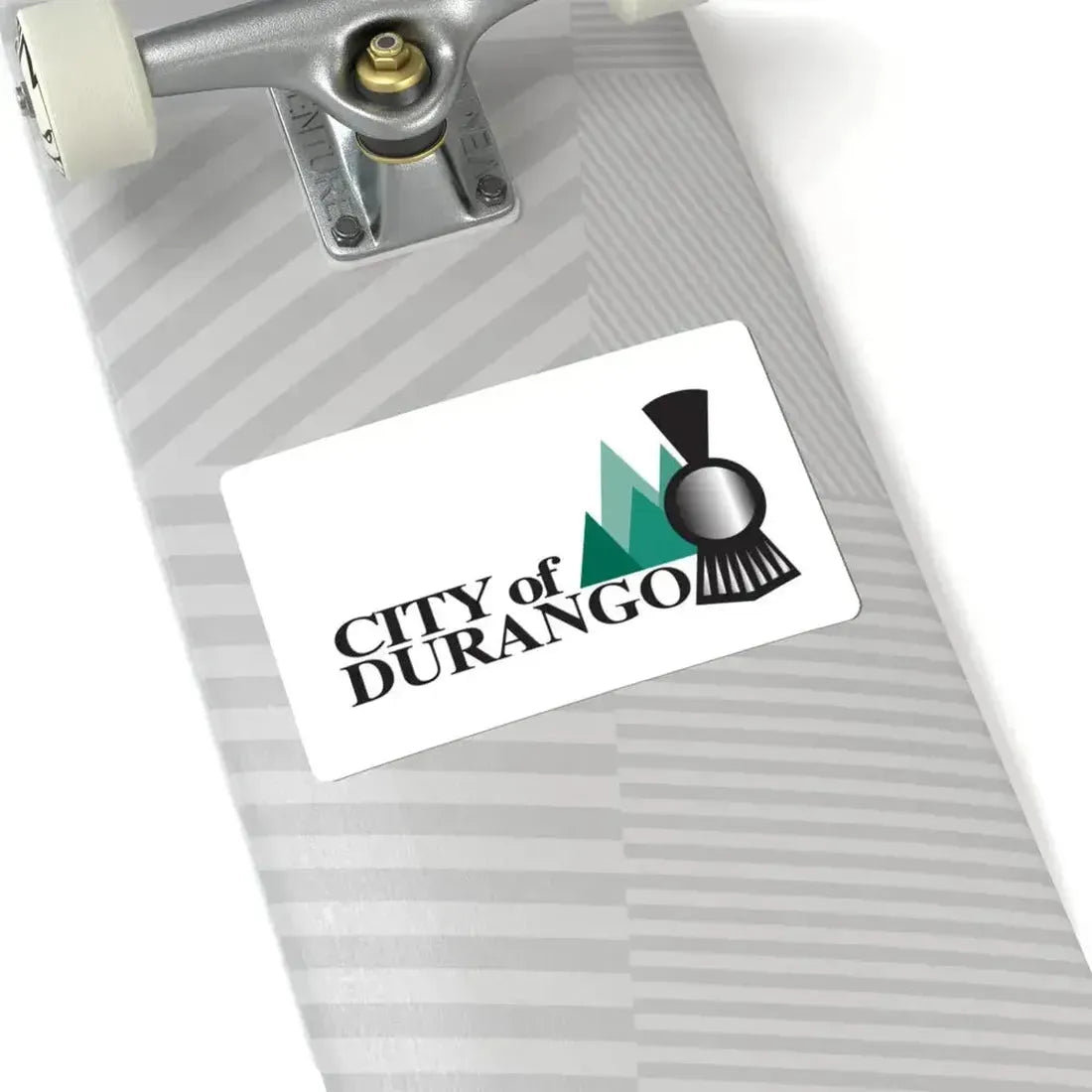 Flag of Durango Colorado (United States) STICKER Vinyl Kiss-Cut Decal - The Sticker Space