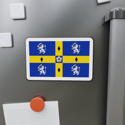 Flag of Durham County Council UK - Die-Cut Magnet-The Sticker Space