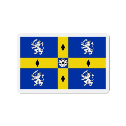Flag of Durham County Council UK - Refrigerator Magnet 2 Inch - The Sticker Space