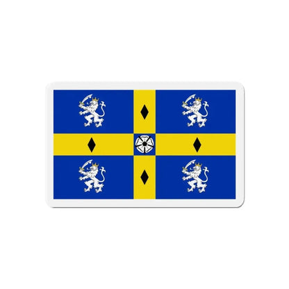 Flag of Durham County Council UK - Refrigerator Magnet - The Sticker Space