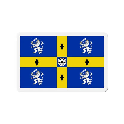 Flag of Durham County Council UK - Refrigerator Magnet - The Sticker Space