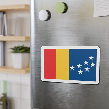 Flag of Durham North Carolina - Die-Cut Magnet-The Sticker Space