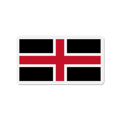 Flag of Durham UK - Refrigerator Magnet 2 Inch - The Sticker Space