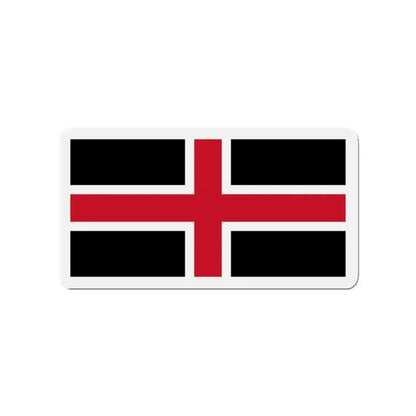 Flag of Durham UK - Refrigerator Magnet 3 Inch - The Sticker Space