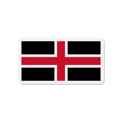 Flag of Durham UK - Refrigerator Magnet 4 Inch - The Sticker Space