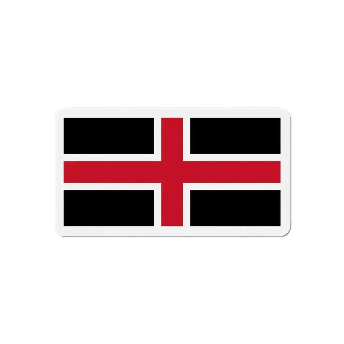 Flag of Durham UK - Refrigerator Magnet - The Sticker Space