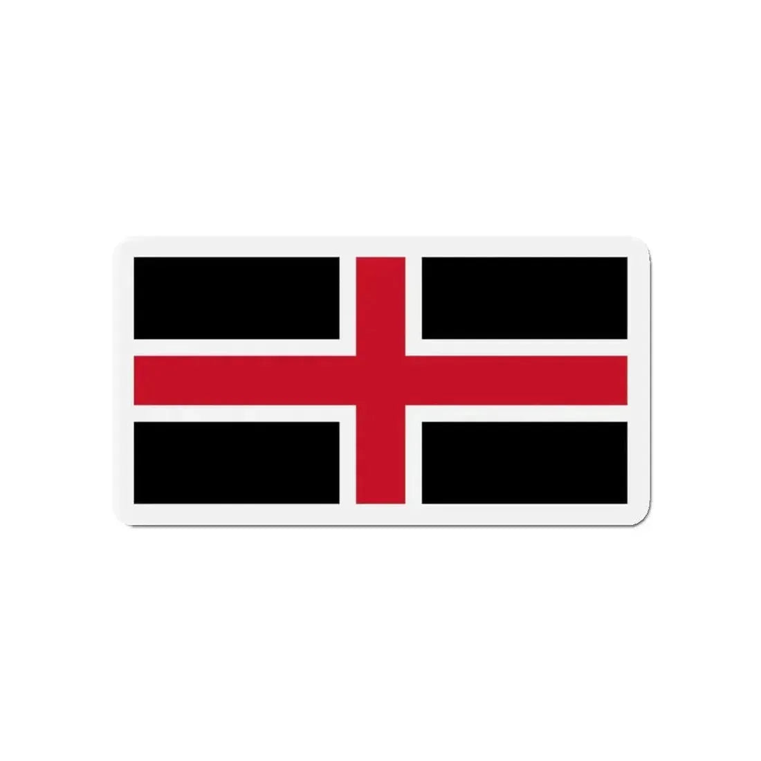 Flag of Durham UK - Refrigerator Magnet - The Sticker Space