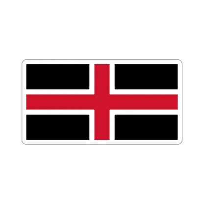 Flag of Durham UK STICKER Vinyl Die-Cut Decal 2 Inch - The Sticker Space