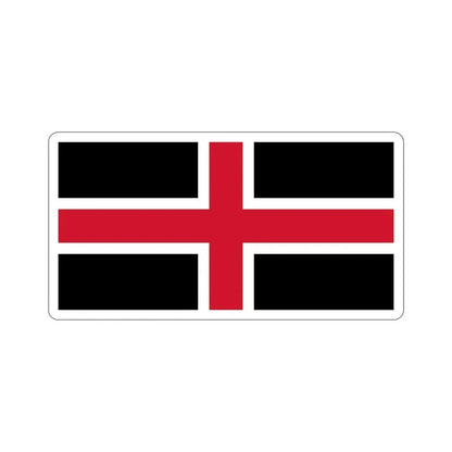 Flag of Durham UK STICKER Vinyl Die-Cut Decal 5 Inch - The Sticker Space