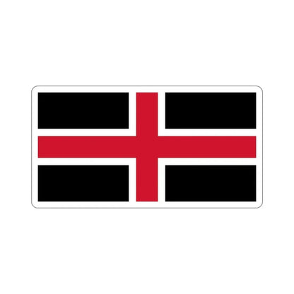 Flag of Durham UK STICKER Vinyl Die-Cut Decal 6 Inch - The Sticker Space