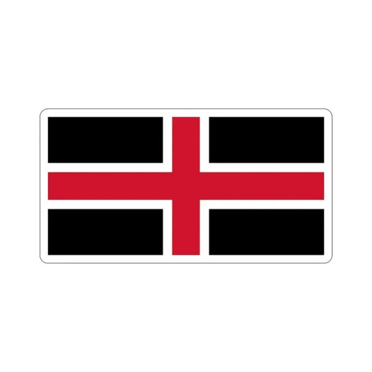 Flag of Durham UK STICKER Vinyl Die-Cut Decal 6 Inch - The Sticker Space