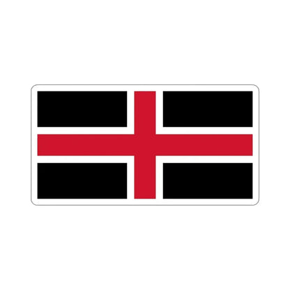 Flag of Durham UK STICKER Vinyl Die-Cut Decal - The Sticker Space