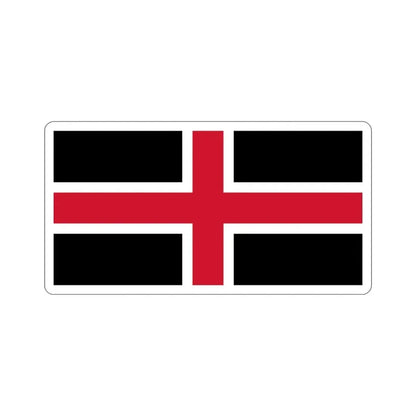 Flag of Durham UK STICKER Vinyl Die-Cut Decal - The Sticker Space