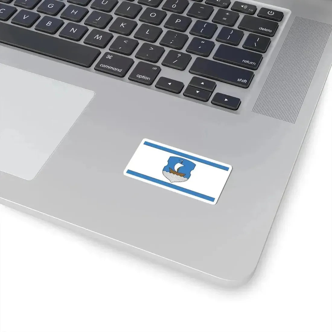 Flag of Dzisna (Belarus) STICKER Vinyl Kiss-Cut Decal - The Sticker Space