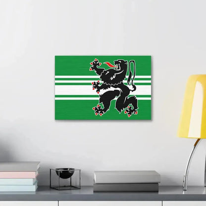 Flag of East Flanders Belgium - Canvas Wall Art - The Sticker Space