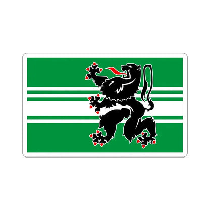Flag of East Flanders Belgium STICKER Vinyl Die-Cut Decal 6 Inch - The Sticker Space