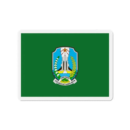 Flag of East Java Indonesia - Refrigerator Magnet - The Sticker Space