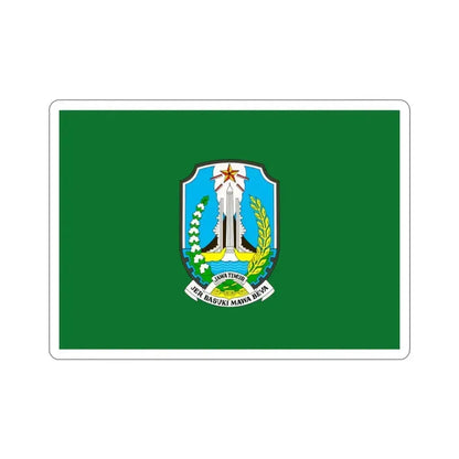 Flag of East Java Indonesia STICKER Vinyl Die-Cut Decal 2 Inch - The Sticker Space