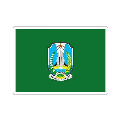 Flag of East Java Indonesia STICKER Vinyl Die-Cut Decal 6 Inch - The Sticker Space