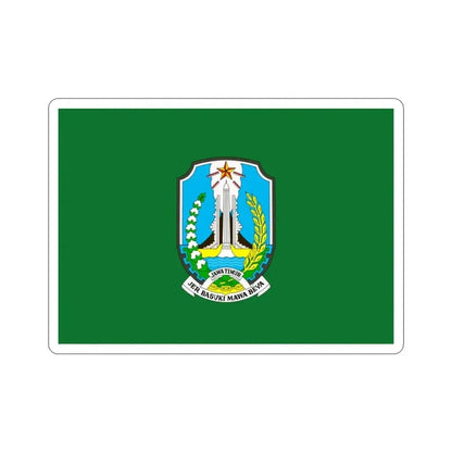 Flag of East Java Indonesia STICKER Vinyl Die-Cut Decal - The Sticker Space