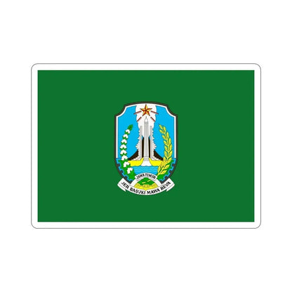 Flag of East Java Indonesia STICKER Vinyl Die-Cut Decal - The Sticker Space