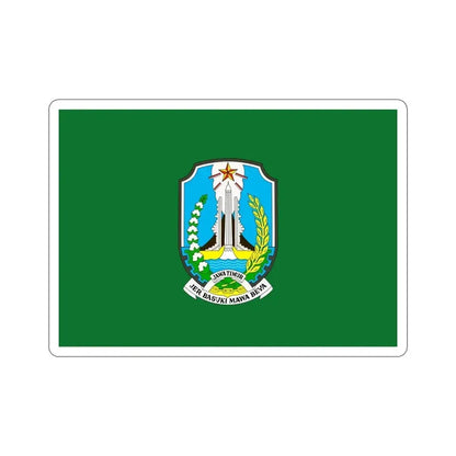 Flag of East Java Indonesia STICKER Vinyl Die-Cut Decal - The Sticker Space