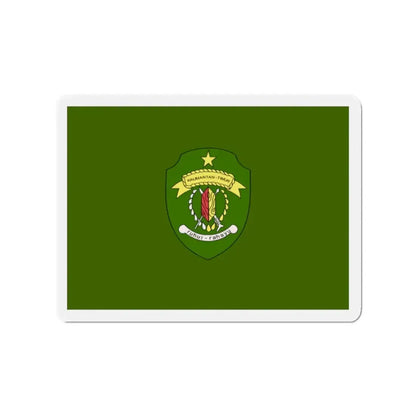 Flag of East Kalimantan Indonesia - Refrigerator Magnet 2 Inch - The Sticker Space